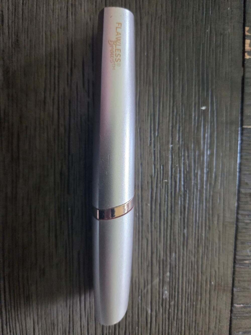 Finishing Touch Flawless Eyebrow Hair Remover for Women blue EUC works great 03